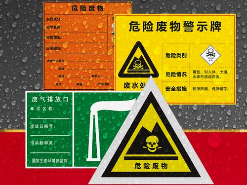 危廢標識標簽