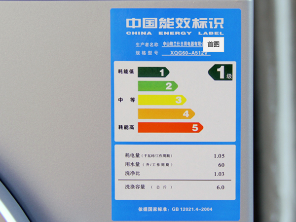 電器能耗標簽